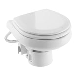 Dometic MasterFlush 7260 White Electric Macerating Toilet w/Orbit Base - Raw Water - 12V [9610007285]
