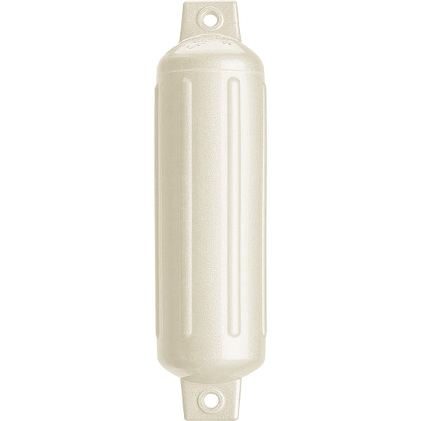 Polyform G-2 Twin Eye Fender 4.5" x 15.5" - Metallic White [G-2 METALLIC WHITE]