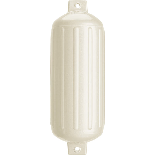 Polyform G-6 Twin Eye Fender 11" x 30" - Metallic White [G-6 METALLIC WHITE]