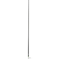 Scout 8' Black VHF Antenna 6dB Heavy Stainless Steel Ferrule w/6M RG-8x Includes PL-259 Heavy Duty Offshore Antenna KS-43 [PF AN NVHF00021T]