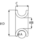 Wichard FRX6 Friction Ring - 7mm (9/32") [FRX6 / 20705]