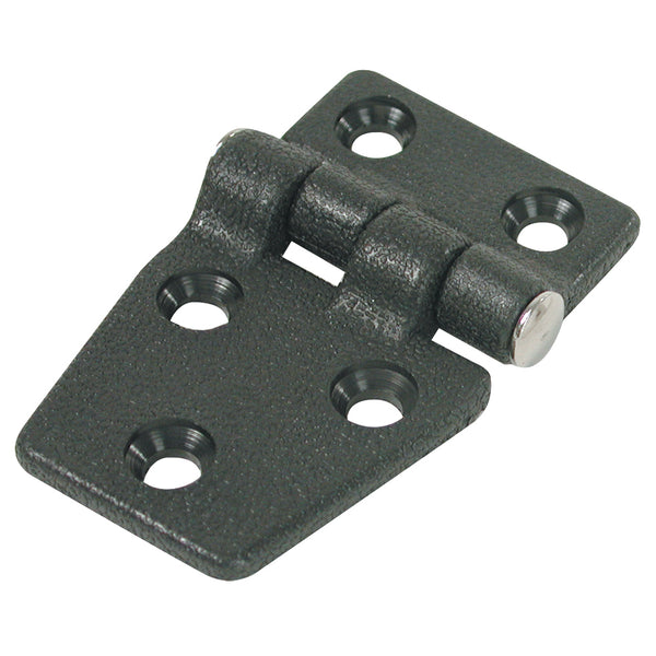 Whitecap Shortside Door Hinge - Black Nylon - 1-3/8" x 2-1/4" [S-3032]