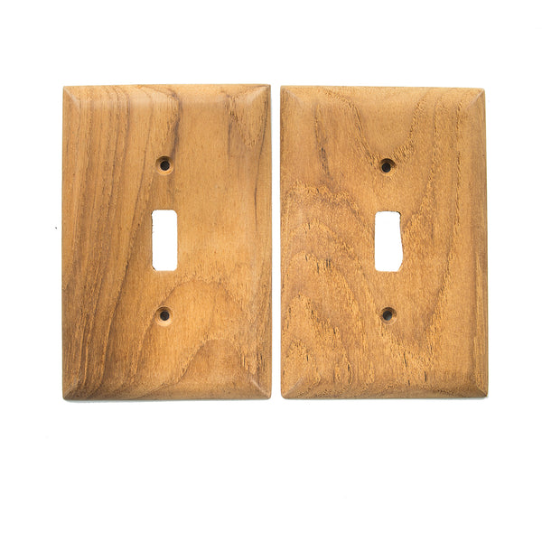 Whitecap Teak Switch Cover/Switch Plate [60172]