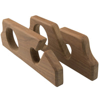 Whitecap Teak Two-Rod Storage Rack - Pair [60610]