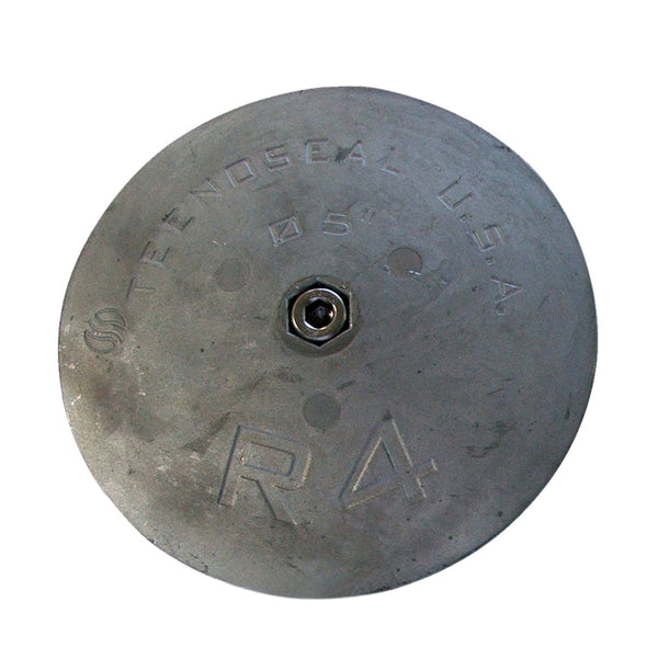 Tecnoseal R4AL Rudder Anode - Aluminum - 5" x 5/8" [R4AL]