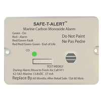 Safe-T-Alert 62 Series Carbon Monoxide Alarm - 12V - 62-542-Marine - Flush Mount - White [62-542-MARINE]