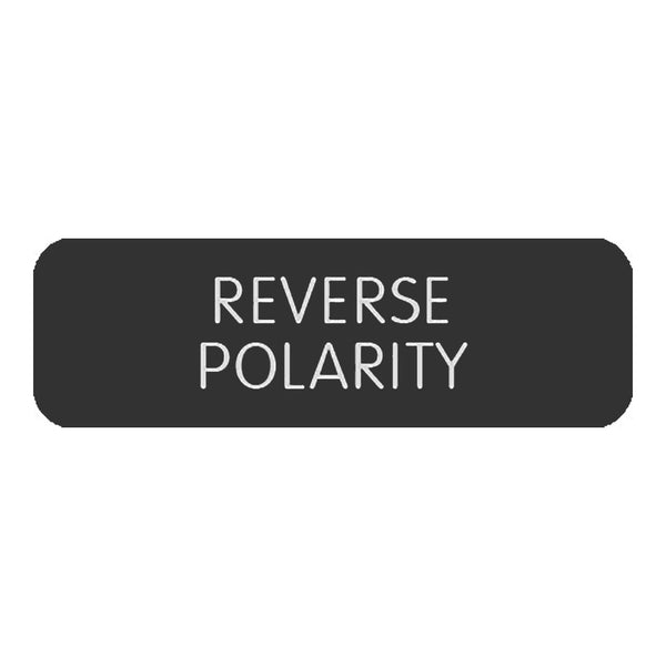 Blue SeaLarge Format Label - "Reverse Polarity" [8063-0360]