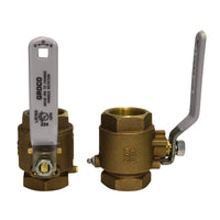 GROCO 1" NPT Bronze In-Line Ball Valve [IBV-1000]