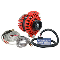 Balmar Alternator 1-2" Single Foot K6 Serpentine Pulley Regulator  Temp Sensor - 170A Kit - 12V [XT-SF-170-K6-KIT]