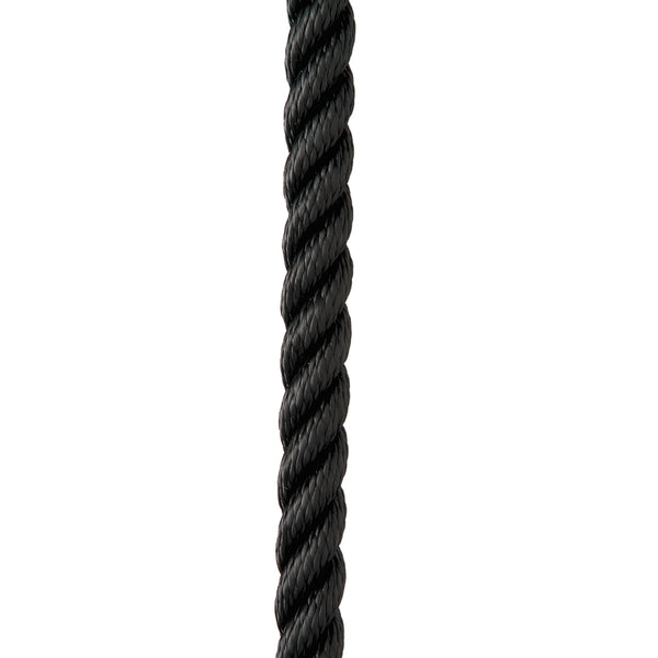 New England Ropes 3/8" Premium 3-Strand Dock Line - Black - 15 [C6054-12-00015]