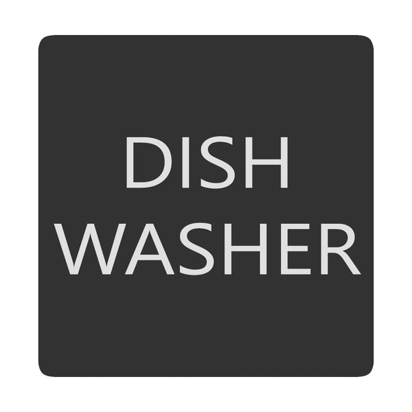 Blue Sea 6520-0138 Square Format Dish Washer Label [6520-0138]