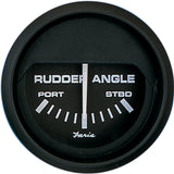 Faria Euro Black 2" Rudder Angle Indicator [12833]