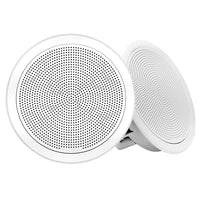 Fusion FM-F77RW FM Series 7.7" Flush Mount Round Marine Speakers - White Grill - 200W [010-02300-00]