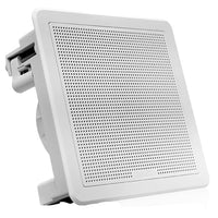 Fusion FM-F77SW FM Series 7.7" Flush Mount Square Marine Speakers - White Grill - 200W [010-02300-10]