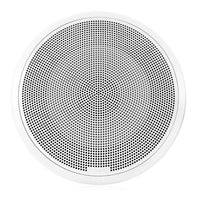 Fusion FM-S10RW FM Series 10" 400W Flush Mount Marine Subwoofer - Round Grill - White [010-02301-00]