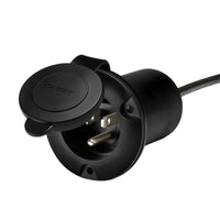 Guest AC Universal Plug Holder - Black [150PHB]