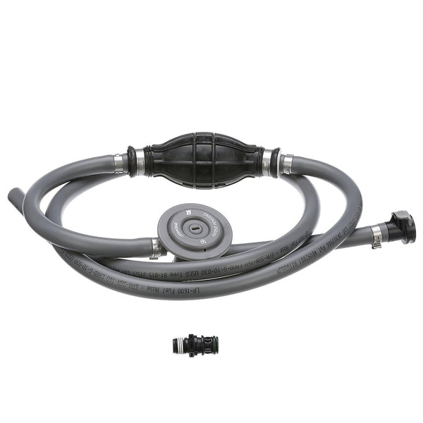 Attwood Universal Fuel Line Kit - 3/8" Dia. x 6 Length w/Sprayless Connectors  Fuel Demand Valve [93806UUSD7]